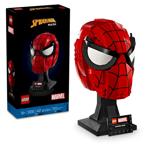 Обложка книги «LEGO MARVEL 76285 Spider-Man's Mask Конструктор»
