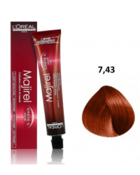L’Oréal Professionnel Majirel 7.43 Профессиональная краска для волос 50 ml