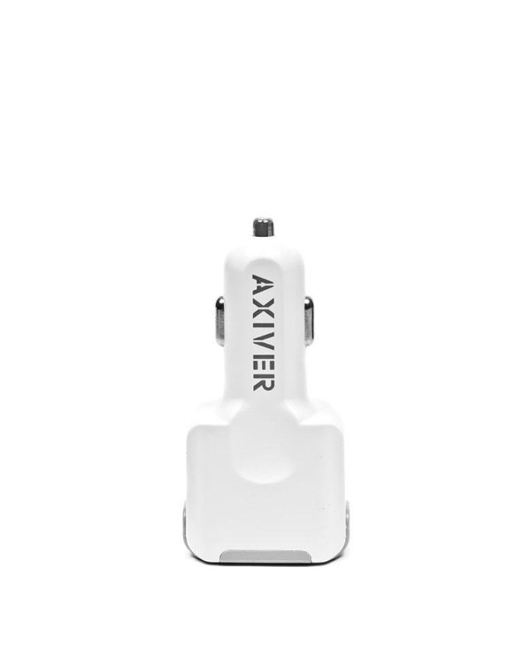 Axiver Triple Премиум Автомобильная зарядка 3 x USB 4.4A Белая