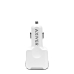 Axiver Triple Премиум Автомобильная зарядка 3 x USB 4.4A Белая