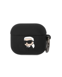 Karl Lagerfeld 3D Logo NFT Karl Head Silicone Case Чехол для наушников Apple AirPods 3