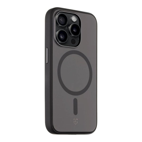Tactical MagForce SmoothIsFast Cover Защитный чехол для Apple iPhone 15 Pro / асфальтовый