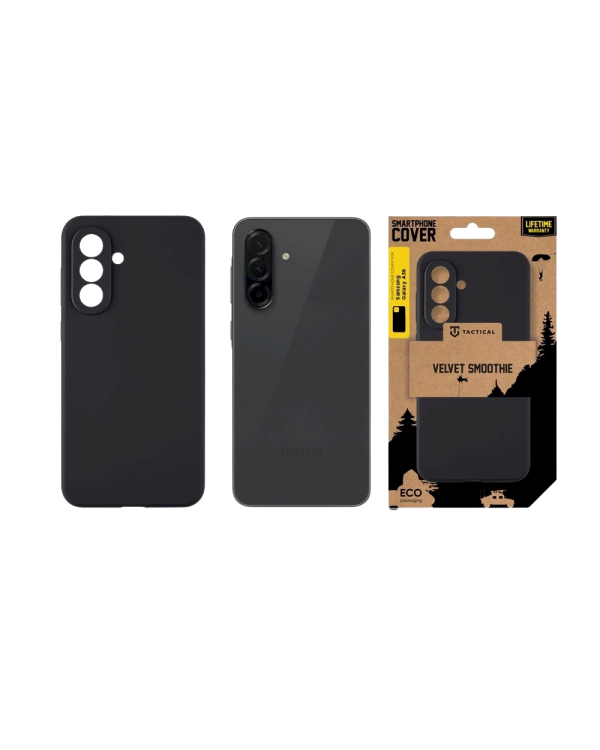 Tactical Velvet Smoothie Cover Защитный чехол для Samsung Galaxy A36 5G / асфальт