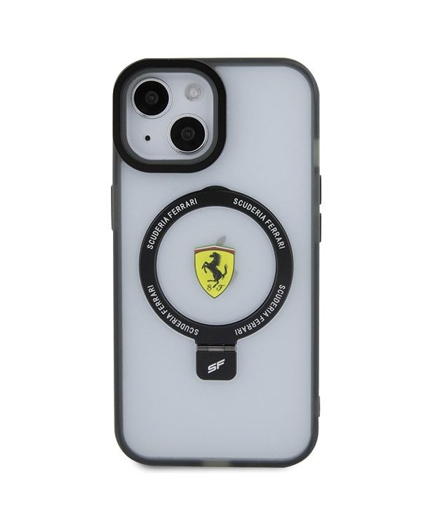 Ferrari Ring Stand MagSafe Back Case Защитный Чехол для Apple iPhone 15