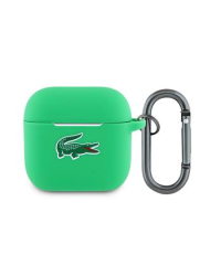 Lacoste Liquid Silicone Croc Logo Case Чехол для наушников Apple AirPods 4
