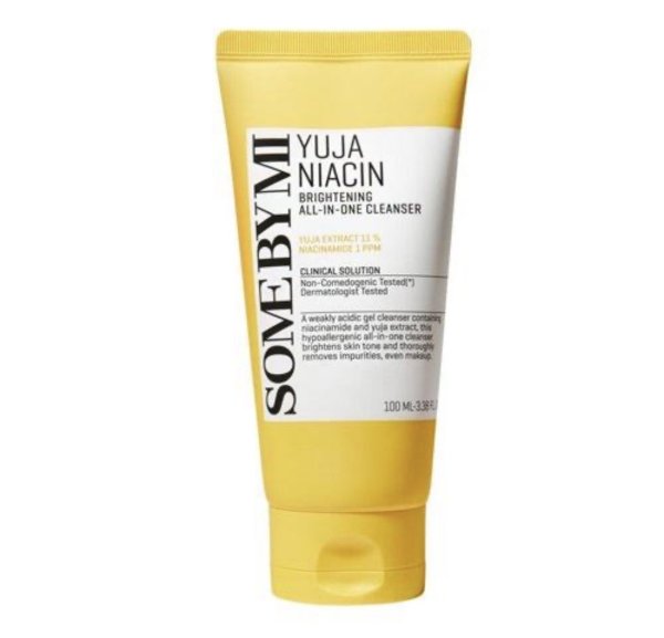 SomeByMi Yuja Niacin Brightening All-In-One Очищающий Гель Для Лица 100ml
