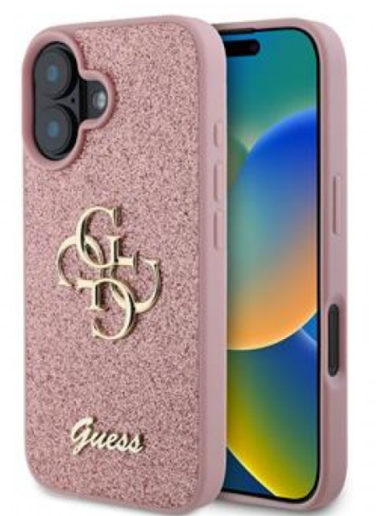 Обложка книги «Guess GUHCP16SHG4SGP Чехол для Apple iPhone 16»