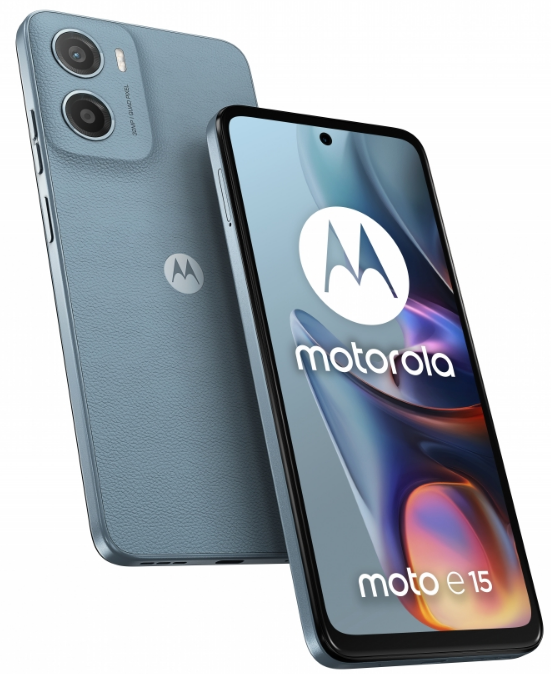 Motorola Moto E15 Смартфон 2GB / 64GB Misty Blue