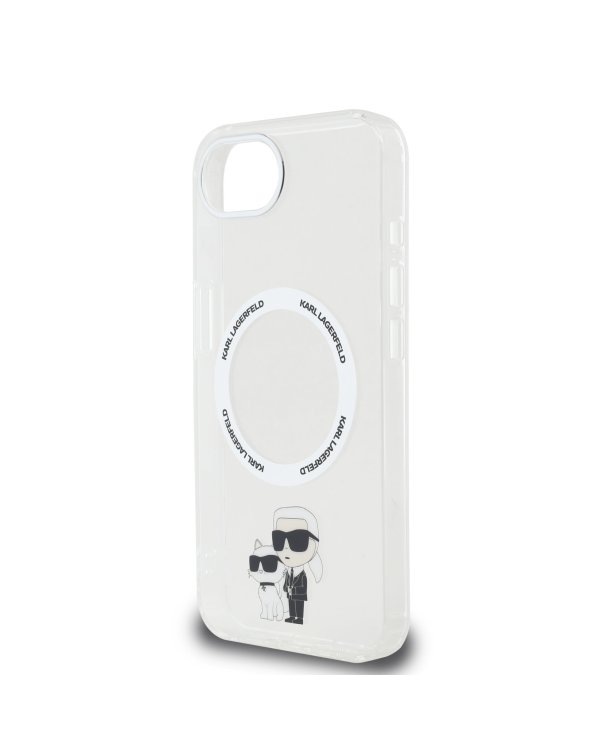 Karl Lagerfeld IML Karl and Choupette MagSafe Case Чехол для Apple iPhone 16e