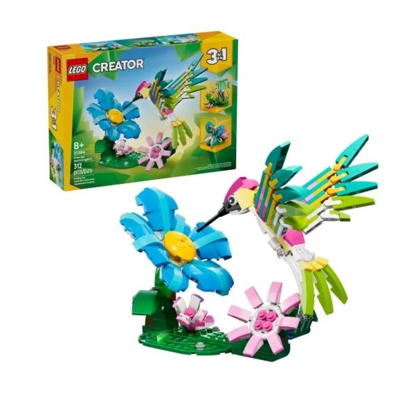 LEGO Creator 3in1 31384 Colorful hummingbird Конструктор