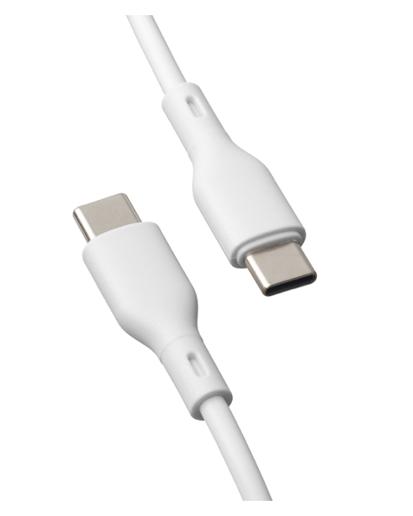 Qualo QRC-CC-00 Кабель USB-C – USB-C / 1.5m / 60W / белый