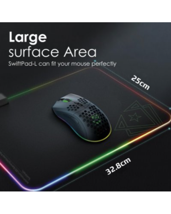 VERTUX SwiftPad-L Игровой коврик с RGB подсветкой
