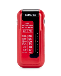 Aiwa R-22RD Портативное радио AM/FM / Красное