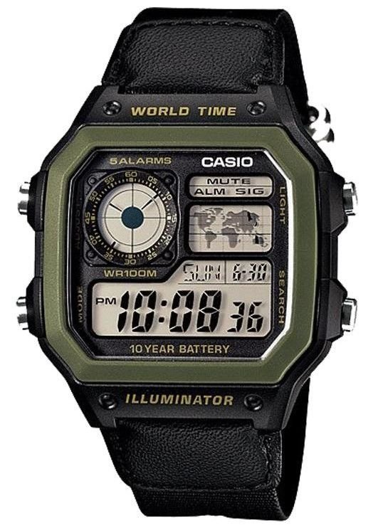 CASIO AE-1200WHB-1BVDF Часы CASIO AE-1200WHB-1BVDF Часы