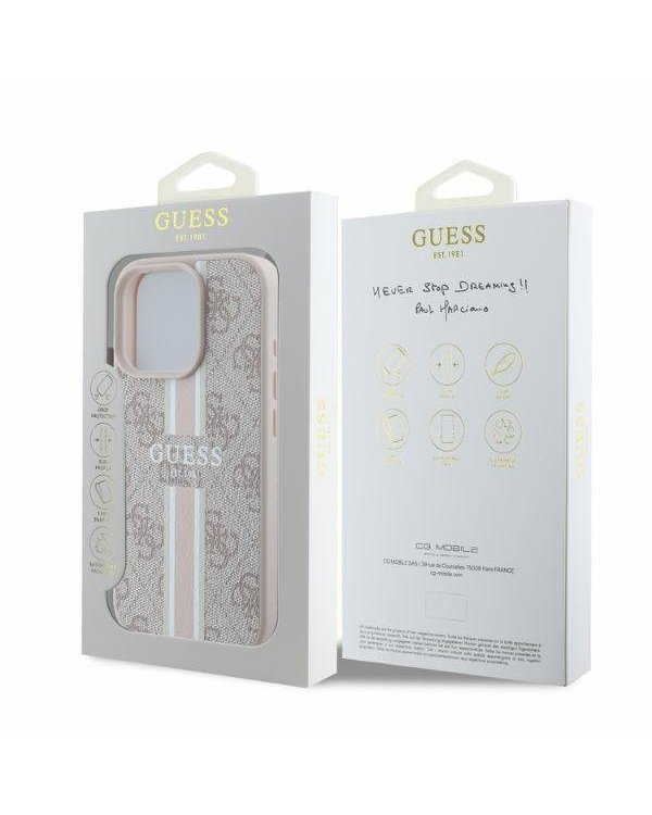 Guess GUHMP16XP4RPSP Чехол для Apple iPhone 16 Pro Max