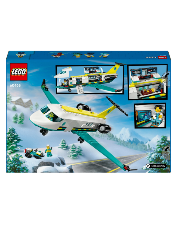 LEGO 60465 City Emergency Plane Воздушная скорая помощь Конструктор