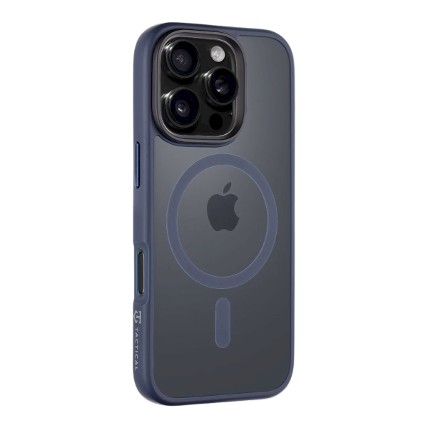 Обложка книги «Tactical MagForce Hyperstealth Cover Защитный чехол для iPhone 16 Pro / тёмно-синий»