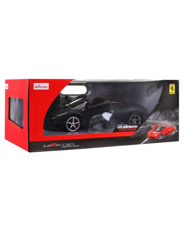 Rastar Автомобиль Ferrari LaFerrari 1:14 / 2,4 ГГц / 2WD / черный