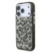 Karl Lagerfeld IML Leopard MagSafe Case Защитный чехол для iPhone 17 Pro / коричневый