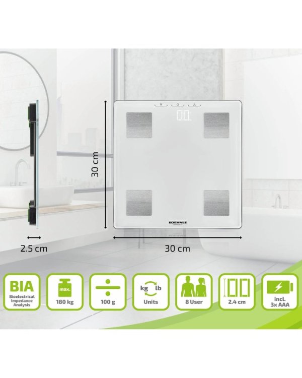 Soehnle Shape Sense Connect Lite Электронные весы