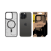 Tactical MagForce Hyperstealth Sika Cover Защитный чехол для iPhone 15 Pro Max / асфальт