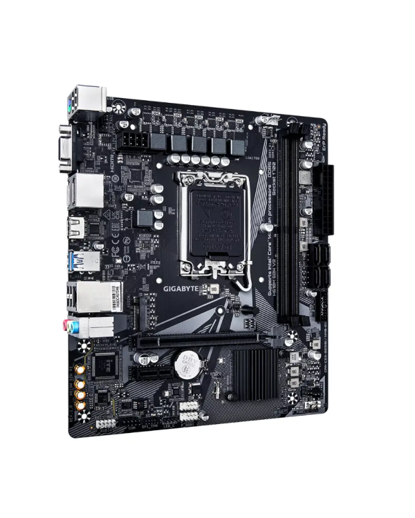 Gigabyte H610M S2H V2 Материнская плата Intel H610 / Socket LGA 1700 / Micro ATX / DDR4 / PCIe 4.0
