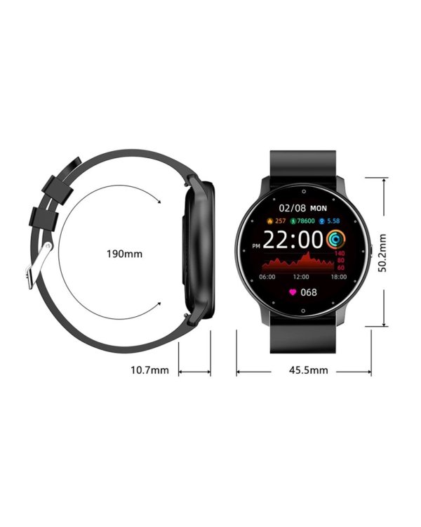 RoGer ZL02D Smartwatch Умные часы 1,28" / Bluetooth / IP67
