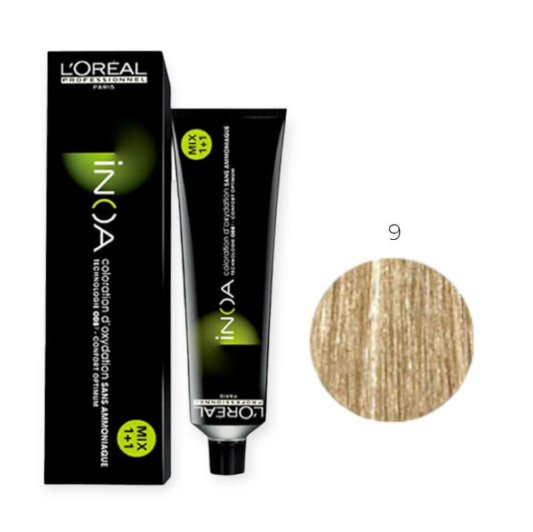 L´Oréal Professionnel Inoa Краска для Волос Color 9 60 g