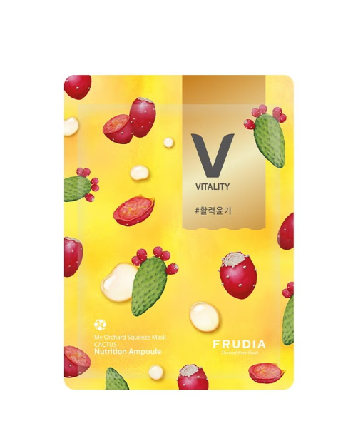 Frudia My Orchard Питательная и очищающая маска для лица Кактус / 20ml