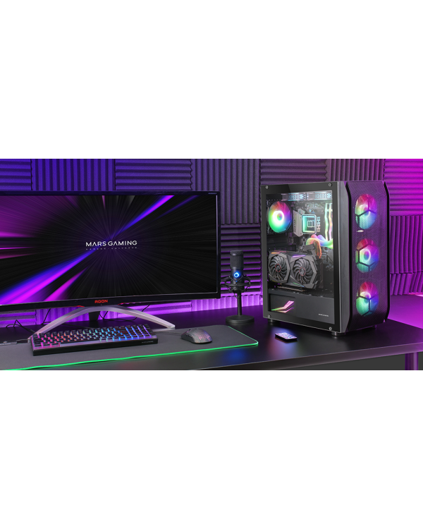 Mars Gaming MC-KX XXL Компьютерный корпус E-ATX / 5x FAN / ARGB Chroma