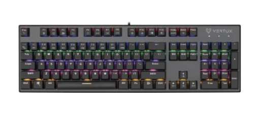 VERTUX Tactical Механическая игровая RGB клавиатура