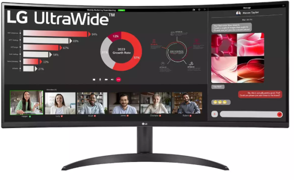 LG 34WR50QK-B 34" Wide Quad HD Монитор 34" LG 34WR50QK-B 34" Wide Quad HD Монитор 34"