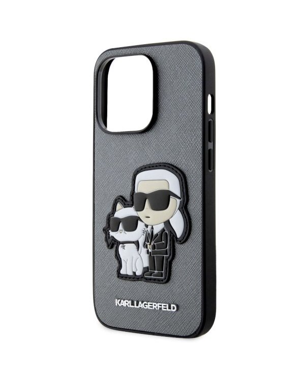 Karl Lagerfeld KLHCP14LSANKCPG Чехол для Apple iPhone 14 Pro