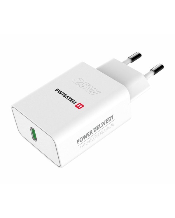 Swissten 25W Сетевое зарядное устройство USB-C PD