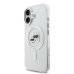 Karl Lagerfeld IML K&CH Heads Metal Frame MagSafe Case Защитный чехол для iPhone 17 / прозрачный
