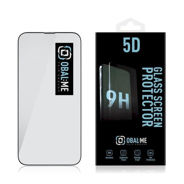 Обложка книги «OBAL:ME 5D Glass Screen Protector Защитное стекло для Apple iPhone 13 Pro Max/14 Plus / чёрный»