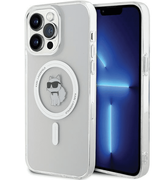 Обложка книги «Karl Lagerfeld HC Magsafe Case Защитный Чехол для Apple iPhone 15 Pro Max»