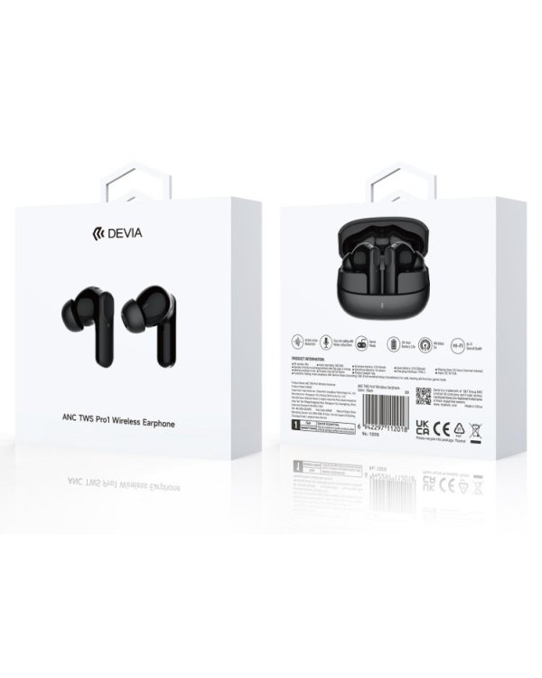 Дополнительное изображение книги «Devia TWS Pro 1 Bluetooth Наушники с ANC»