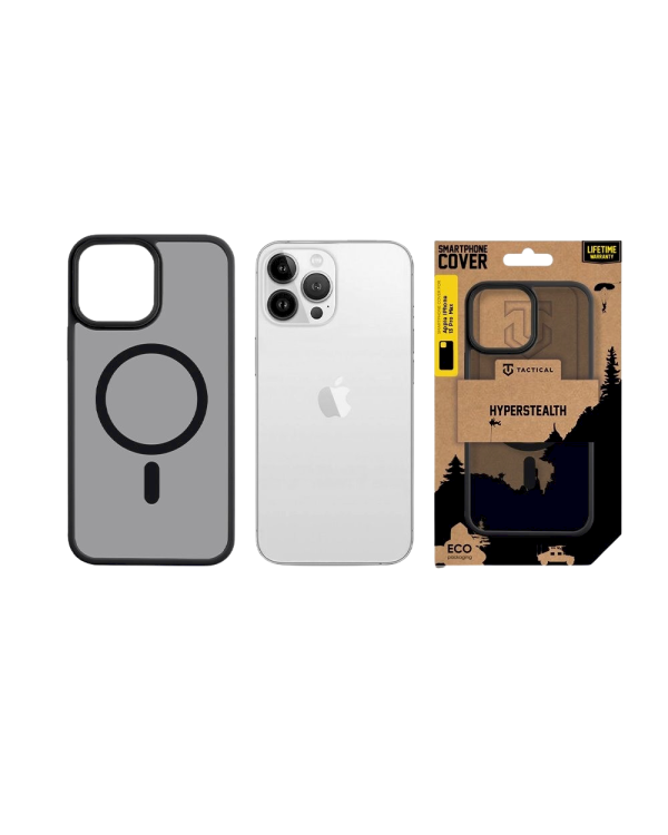 Дополнительное изображение книги «Tactical MagForce Hyperstealth Cover Защитный чехол для iPhone 13 Pro Max / асфальт»
