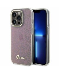 Guess IML Faceted Mirror Disco Iridescent Case Защитный Чехол для iPhone Apple 15 Pro Max