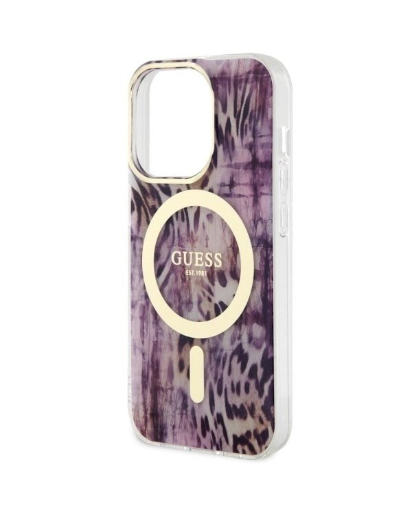 Guess GUHMP14XHLEOPWP Чехол для Apple iPhone 14 Pro Max