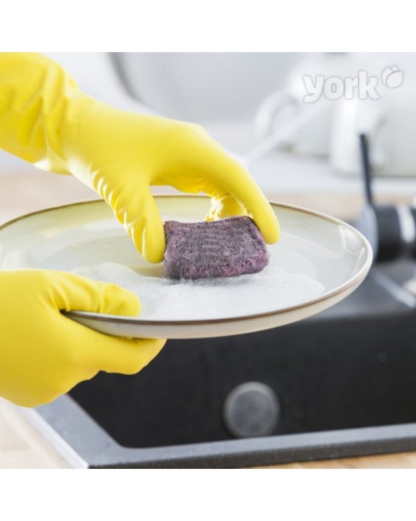 York Стальные Чистящие Губки Пропитанные Мылом 6pcs