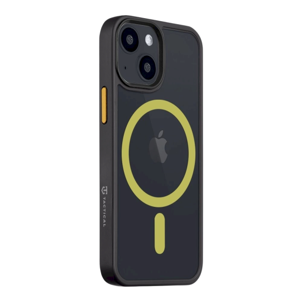 Обложка книги «Tactical MagForce Hyperstealth 2.0 Cover Защитный чехол для iPhone 13 mini / чёрный/жёлтый»