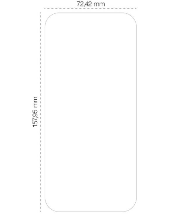Etteri Hybrid Glass Защитное стекло для Apple iPhone 17 Pro