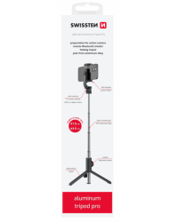 Swissten Bluetooth Selfie Aluminum штатив для телефонов и камер с дистанционной кнопкой