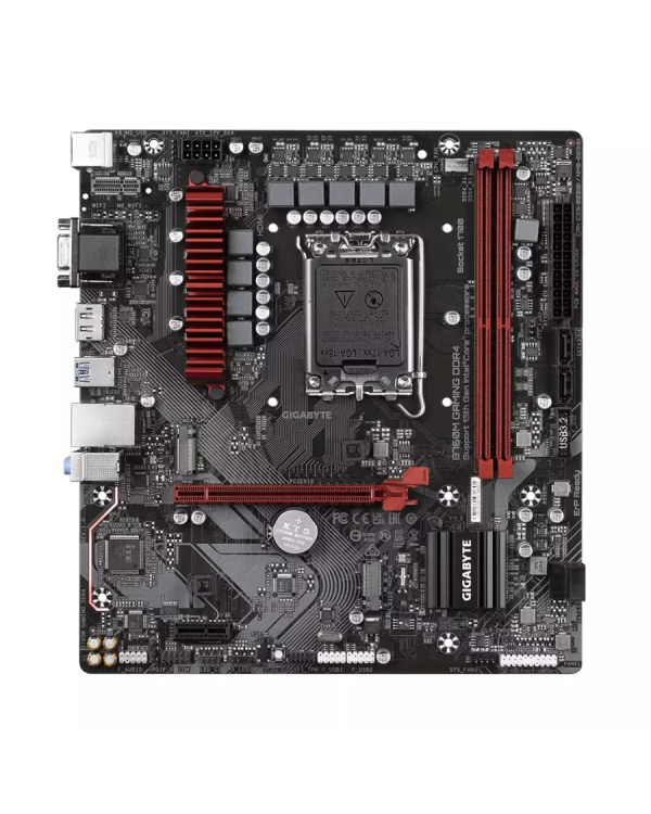 Gigabyte GAMING DDR4 Материнская плата Intel B760 / Express LGA 1700 micro / ATX