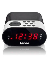 Lenco CR-07 White Радиочасы