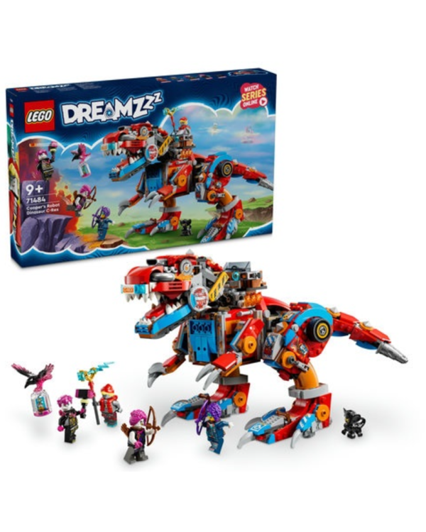 LEGO 71484 Cooper's Robot Dinosaur C-Rex Конструктор