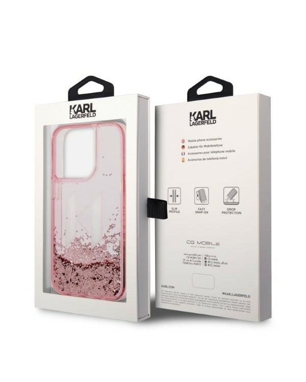 Karl Lagerfeld KLHCP14LLBKLCP Чехол для Apple iPhone 14 Pro