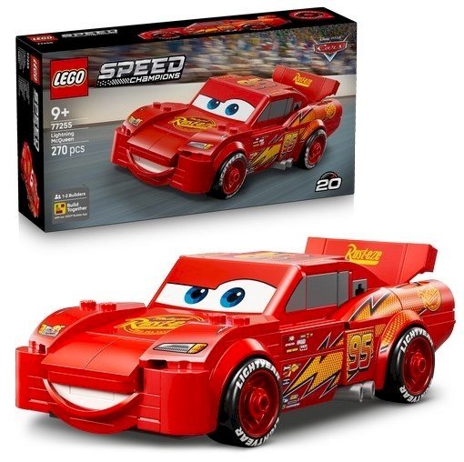 Обложка книги «LEGO Speed Champions 77255 Lightning McQueen Конструктор»